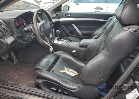 2009 Infiniti G37 Base z USA, uszkodzony, nr VIN JNKCV64E29M606301